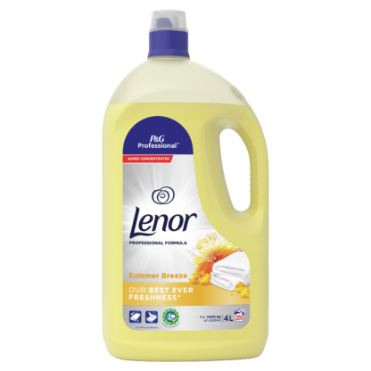 Lenor Professional Summer Breeze Fabric Softener - 4L