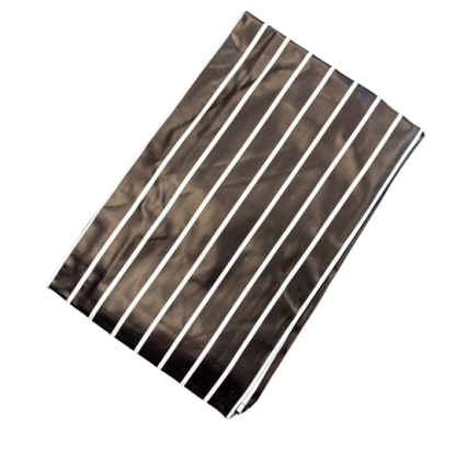 Navy & White Stripe PVC Apron 70cm x 100cm - Image 2