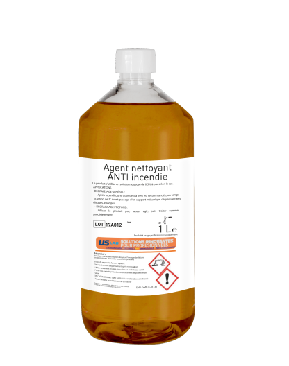 US Lab International - Agent Nettoyant Anti Incendie - 1L