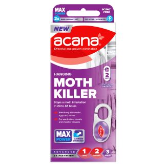 Acana - Hanging Moth Killer 2 Pack x 6
